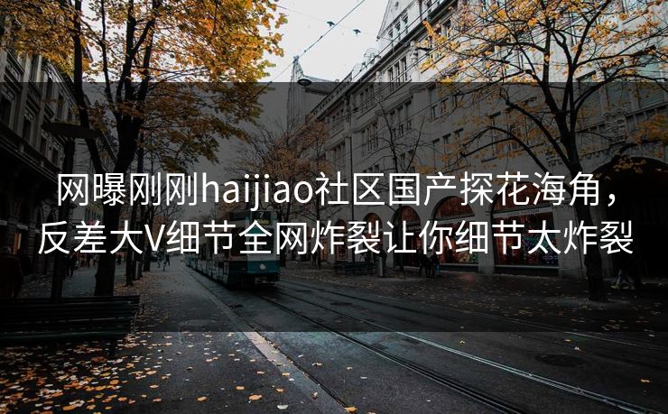 网曝刚刚haijiao社区国产探花海角，反差大V细节全网炸裂让你细节太炸裂